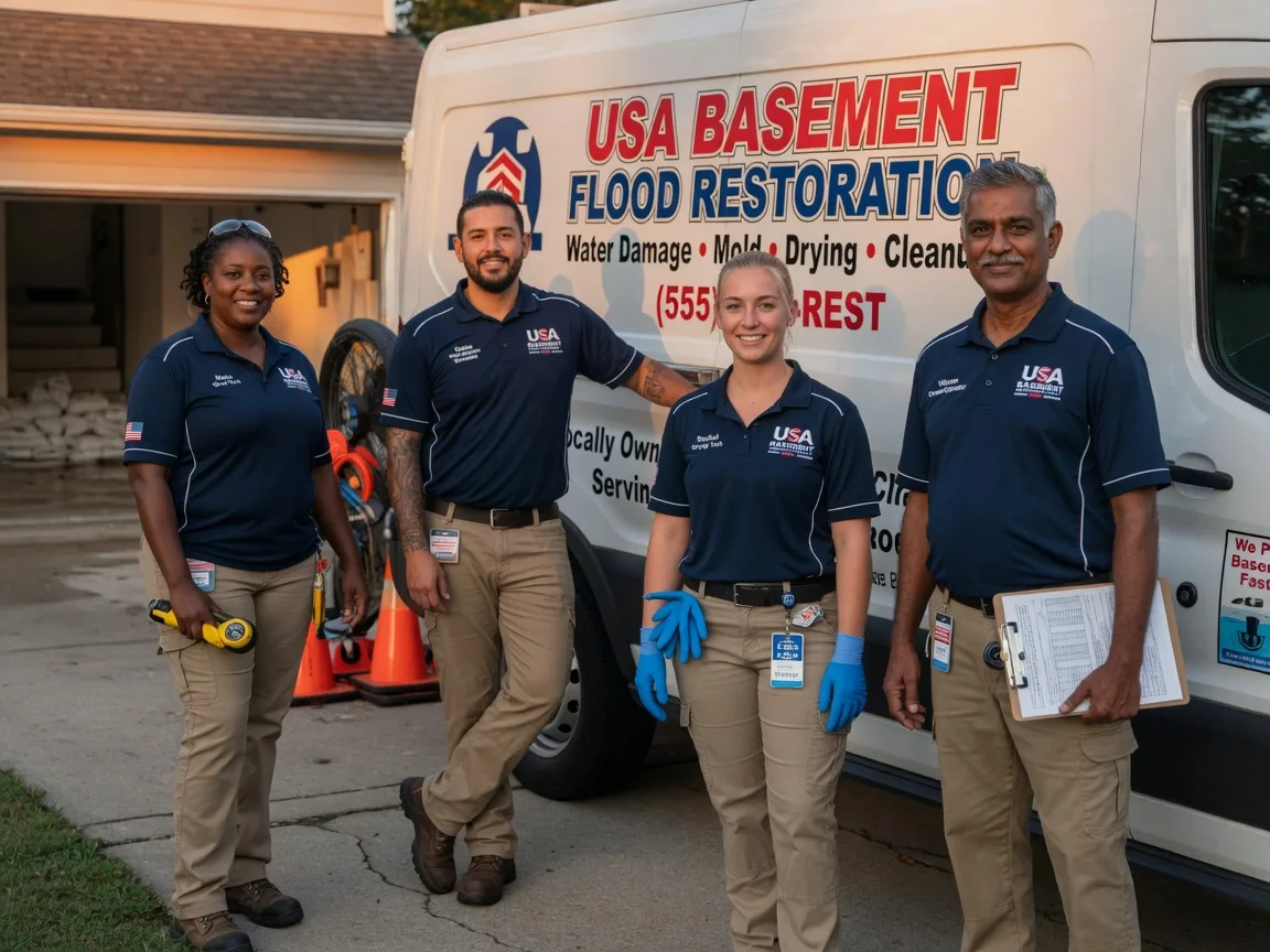 Basement Flood Cleanup company in Winifrede, WV